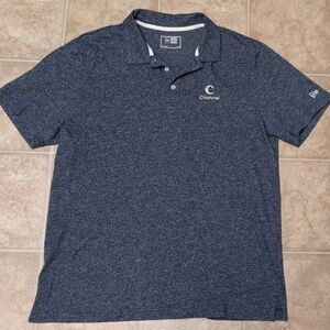 New Era Men's Navy Polo Shirt